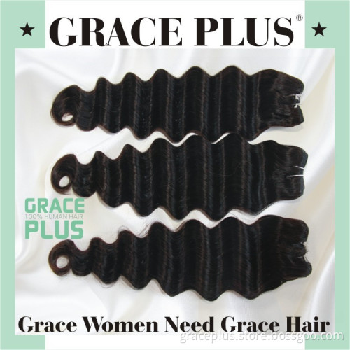 Best100% top quality remy unprocessed virgin brazilian deep wave hair